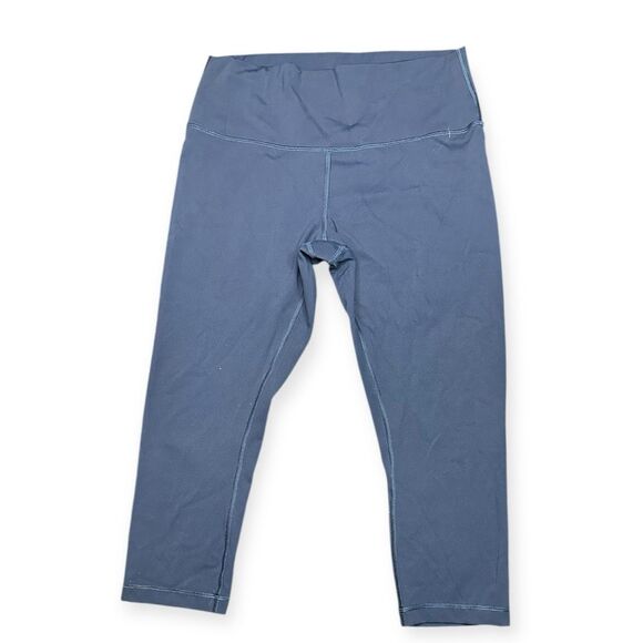 LULULEMON Women’s Blue Align Crop 21” Legging Size 10 - Picture 1 of 5